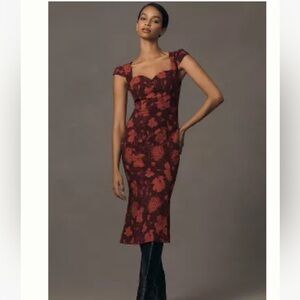 THE CECILY FIT & FLARE SWEETHEART DRESS BY MAEVE